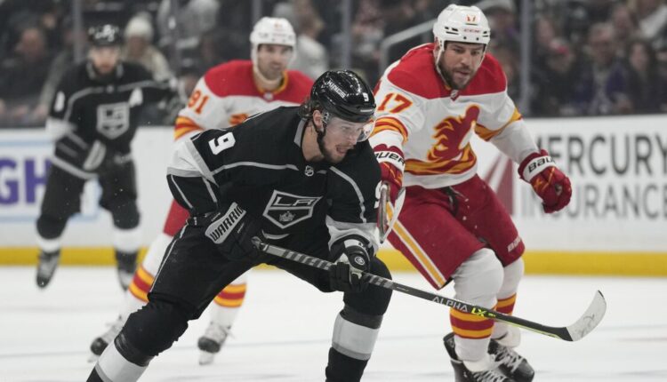 Adrian Kempe scores in overtime to lift Kings to win over Flames
