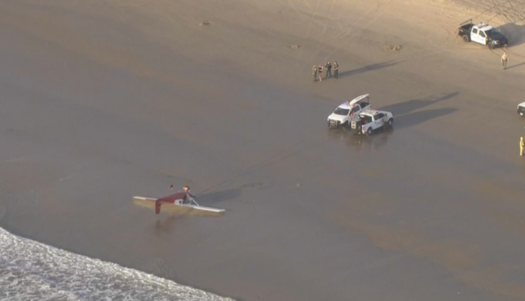 Former Santa Monica mayor dies in small plane crash on beach
