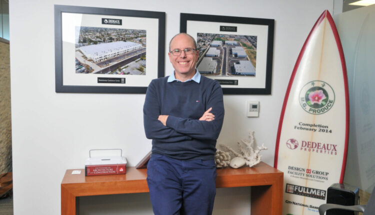 Alon Kraft, COO Dedeaux Properties, in office.